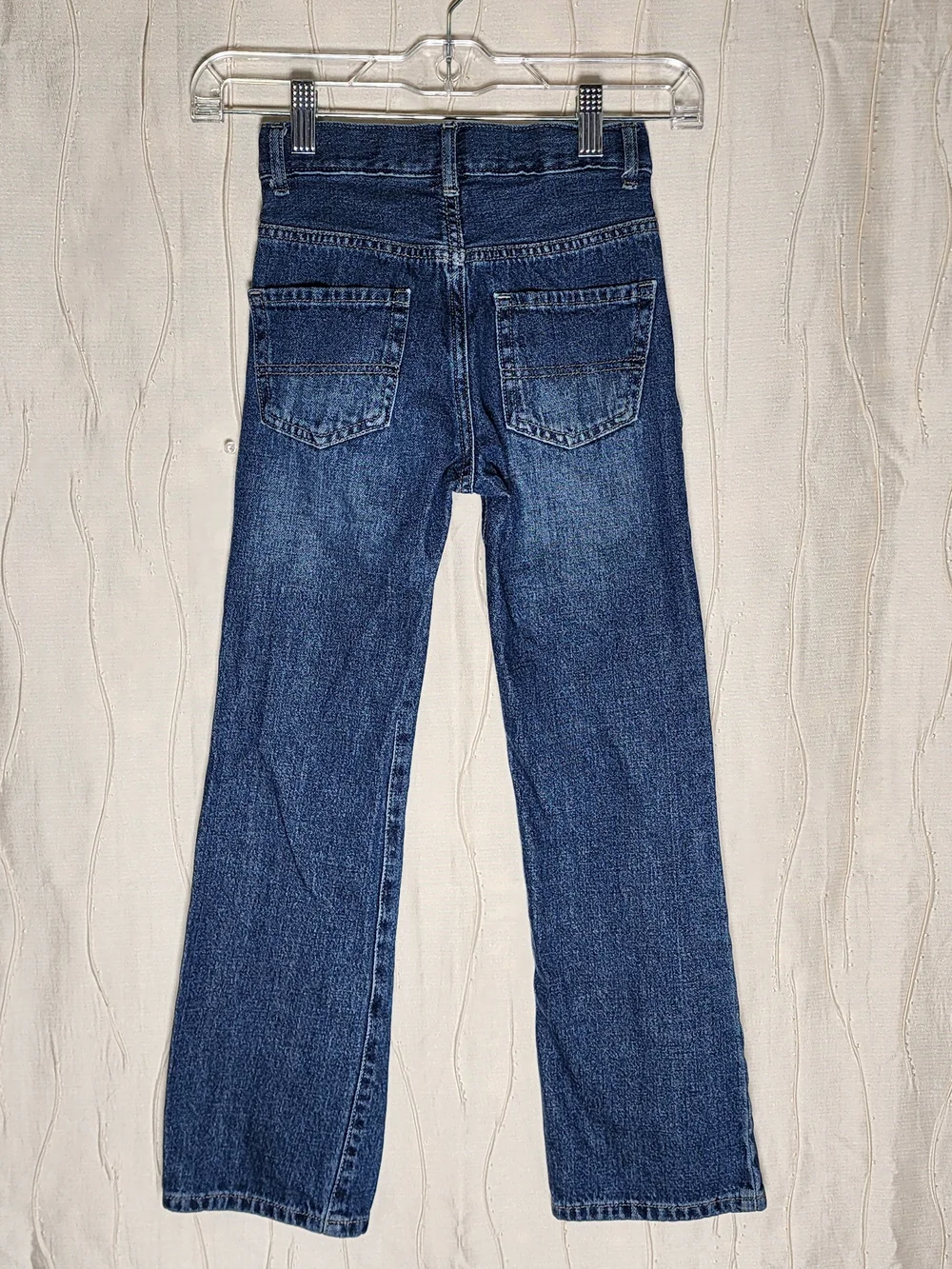The Children's Place Boy's Classic Straight-Leg Jeans, Slim- Dark Blue- 10